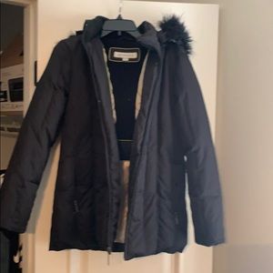 Liz Claiborne Black Jacket feather down size S